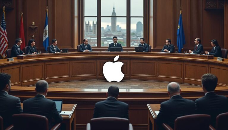 apple fait appel d'une décision imposant une amende de 1,5 milliard de livres pour surfacturation des clients au royaume-uni, contestée par la société.
