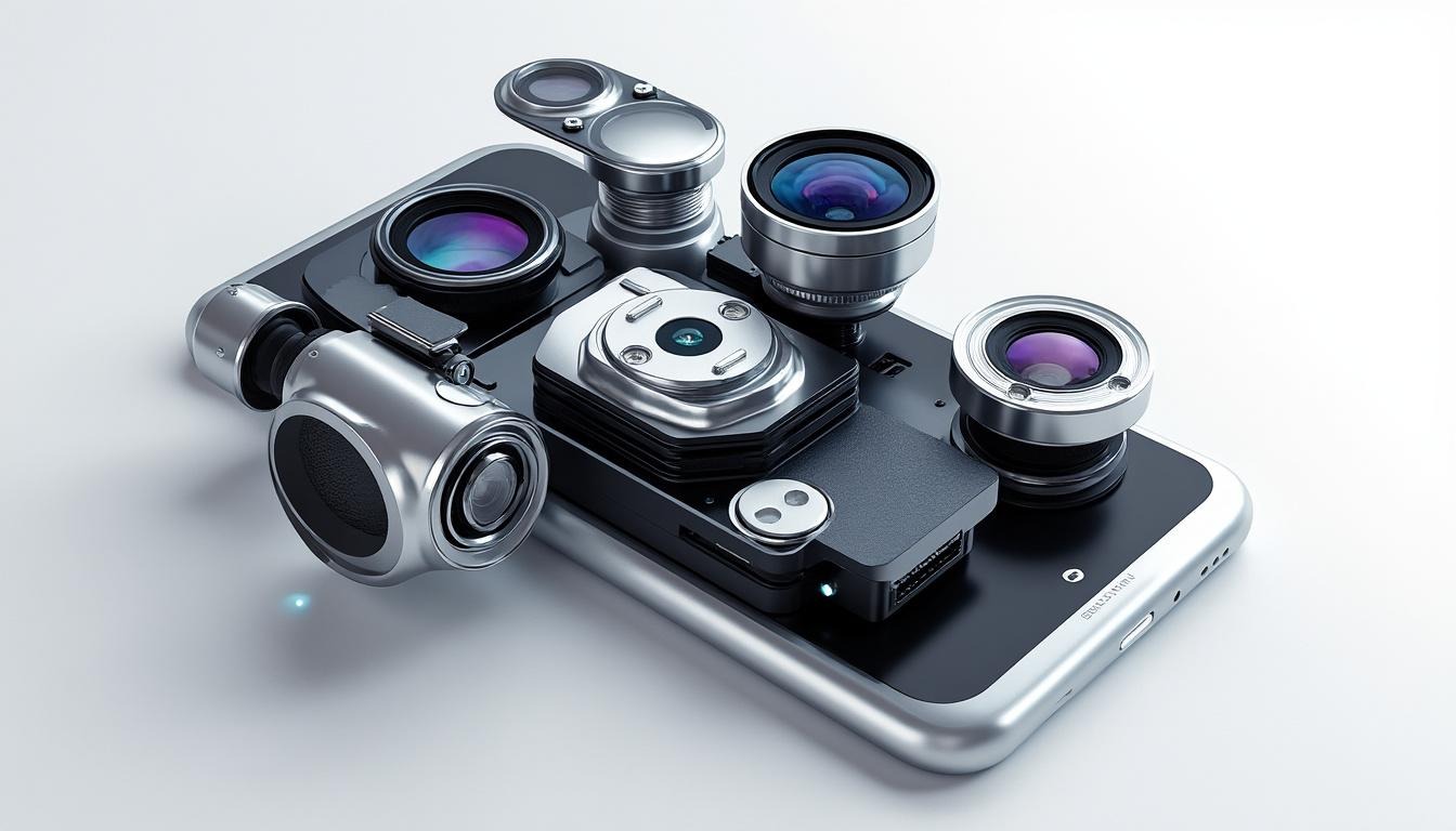 découvrez le nouveau brevet d'apple pour un système photo modulaire avec objectifs interchangeables, révolutionnant la photographie mobile pour une flexibilité et une qualité d'image supérieures.