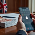 apple conteste au royaume-uni une amende de 1,8 milliard de dollars liée aux frais imposés sur l'app store, remettant en cause les pratiques tarifaires de la firme.