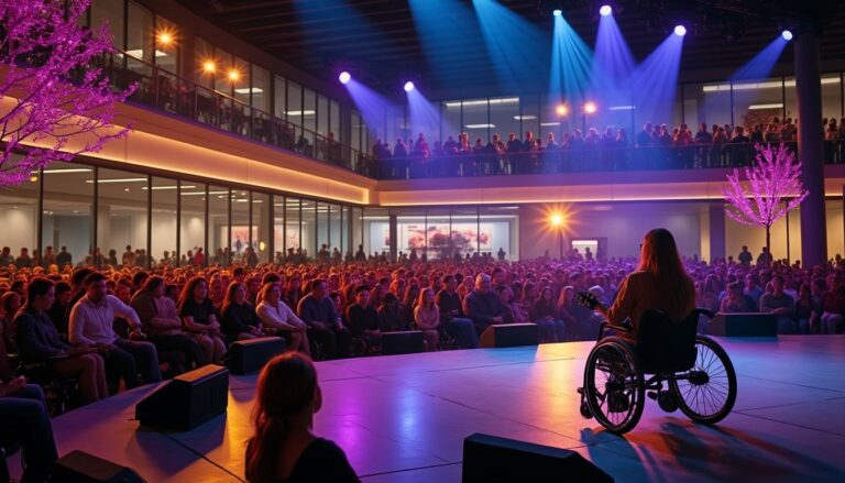 Apple fait de l’accessibilité la vedette d’une comédie musicale joyeuse sur son campus découvrez comment apple met l'accessibilité à l'honneur avec une comédie musicale joyeuse et inclusive organisée sur son campus, célébrant la diversité et l'inclusion.