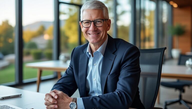 Le PDG d’Apple, Tim Cook, gagne en 7 heures ce que le salarié américain moyen perçoit en un an – soit assez pour s’offrir une maison à 439 000 $ en seulement 2 jours découvrez comment tim cook, pdg d'apple, gagne en seulement 7 heures ce qu'un salarié américain moyen gagne en un an, soit suffisamment pour acheter une maison à 439 000 $ en seulement 2 jours.