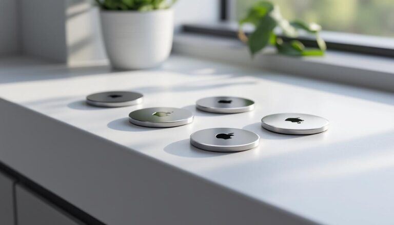 profitez du pack de 4 airtags d'apple en promotion à seulement 64,98 € sur amazon. suivez facilement vos objets personnels avec ces petits traqueurs pratiques et élégants.