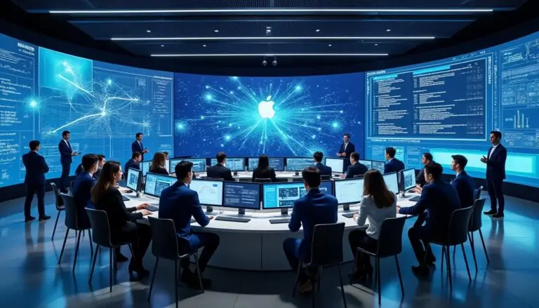 découvrez comment l'équipe d'ia d'apple est plus importante que prévu et comment la récente réorganisation renforce sa stratégie d'innovation.