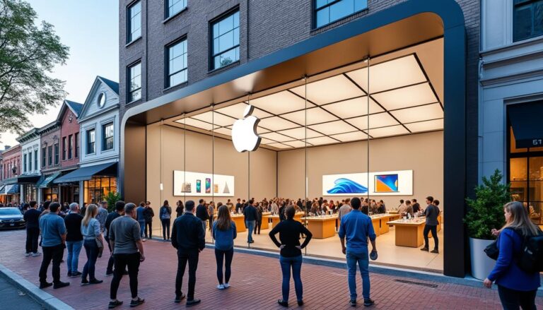 découvrez la nouvelle boutique high-tech d'apple qui ouvre ses portes à millbury, offrant les dernières innovations et un service exceptionnel aux passionnés de technologie.