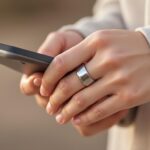 découvrez la nouvelle bague connectée pebble à 75 $, compatible iphone, idéale pour des enregistrements vocaux rapides et pratiques où que vous soyez.