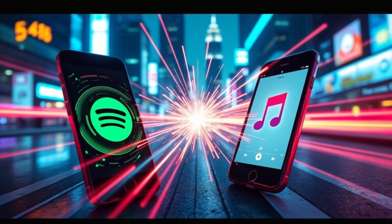 Spotify contre-attaque Apple Music avec des changements majeurs spotify lance des changements majeurs pour contrer apple music, offrant une expérience améliorée et de nouvelles fonctionnalités aux utilisateurs.