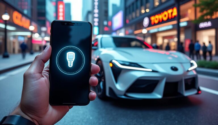 toyota envisage d'intégrer les clefs de voiture directement dans apple wallet, offrant ainsi une expérience plus pratique et sécurisée aux utilisateurs d'iphone.