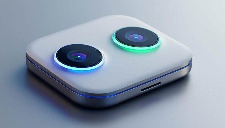 Apple conçoit un badge AI de la taille d’un AirTag équipé de deux caméras innovantes apple développe un badge ai compact, de la taille d'un airtag, intégrant deux caméras innovantes pour des fonctionnalités avancées.