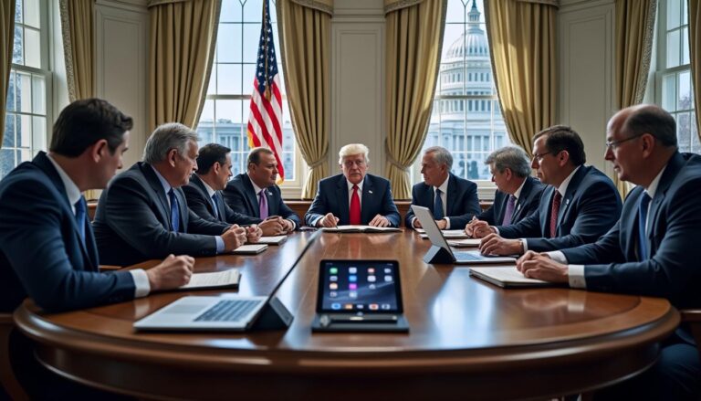 Des sénateurs américains demandent à Apple et Google de retirer les applications X et Grok pour génération d’images à connotation sexuelle des sénateurs américains exhorte apple et google à retirer les applications x et grok, utilisées pour la génération d'images à connotation sexuelle, afin de protéger les utilisateurs et préserver l'éthique numérique.