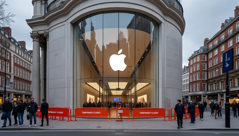 Fermeture temporaire du magasin Apple de Regent Street au Royaume-Uni : Explications découvrez les raisons de la fermeture temporaire du magasin apple de regent street au royaume-uni et les impacts pour les clients.