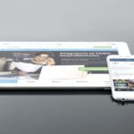 iPad Air M3 à 449,99 dollars sur Amazon : le coupon n'est pas automatique Modern tablet and smartphone displaying web content on a reflective surface, highlighting technology and connectivity.