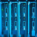 Luxshare ciblé par un rançongiciel le 15 décembre 2025 : les plans Apple en jeu Detailed image of illuminated server racks showcasing modern technology infrastructure.